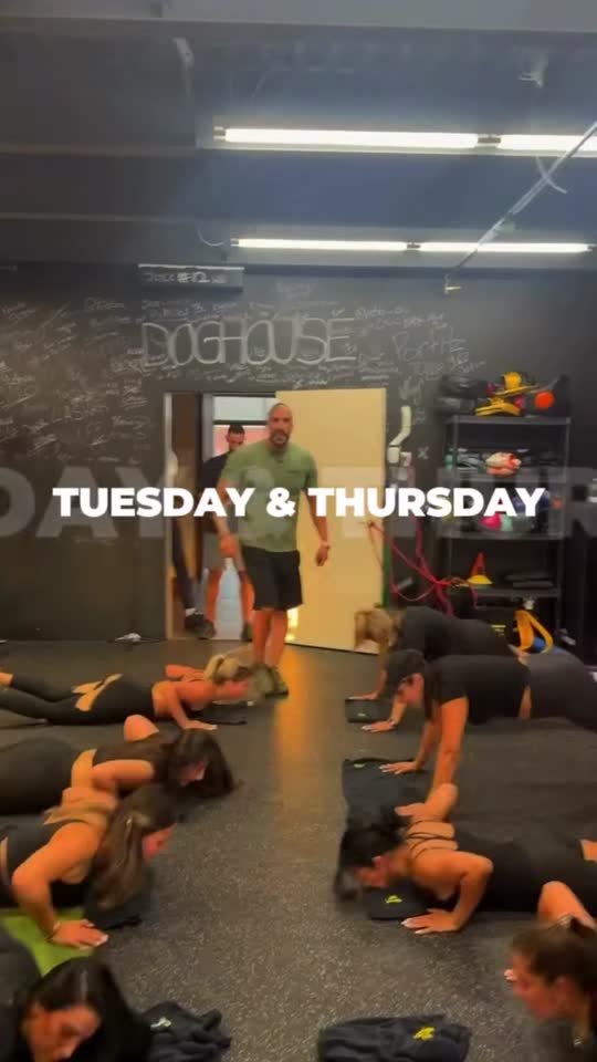 Instagram reel: Roudfit group class