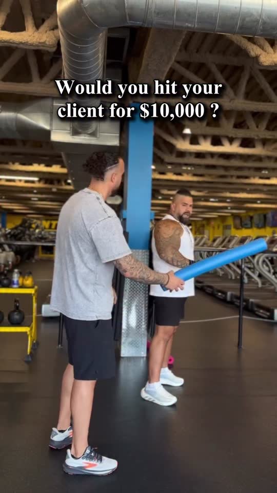 Instagram reel: would you hit your client for $10,000?
